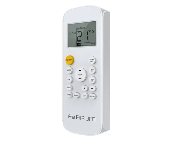 Ferrum FIS18F2С/FOS18F2С, Рекомендуемая площадь и мощность: 50 м² - 5 кВт, - 11