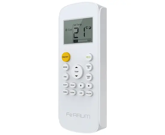 Ferrum iFIS09F2С/iFOS09F2С, Рекомендуемая площадь и мощность: 25 м² - 2,5 кВт, - 6