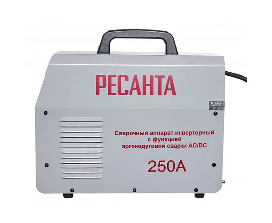 Ресанта САИ-250 АД (АС/DC), Макс. сварочный ток: 250 А, - 4 Ресанта САИ-250 АД (АС/DC), Макс. сварочный ток: 250 А, - 4