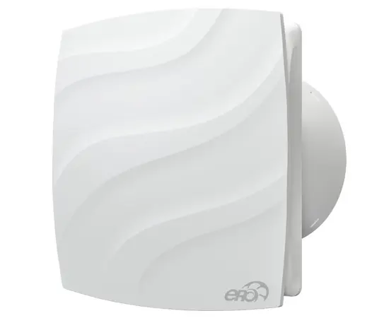ERA Wave 120, Диаметр: 120 мм, Обратный клапан: Нет, Таймер: Нет, Датчик влажности: Нет, Цвет: Белый, Тип подшипника: Скольжения, Управление: Выключатель