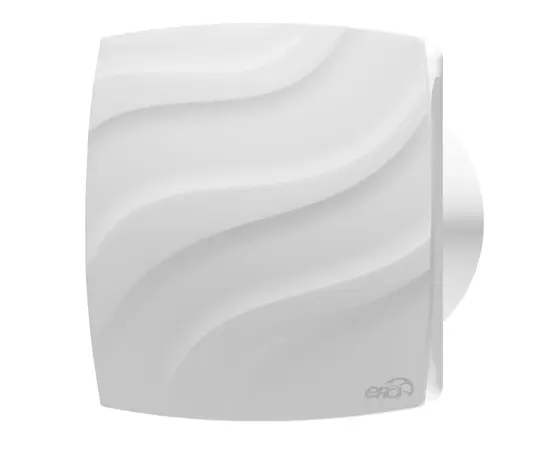 ERA Wave 120C HT, Диаметр: 120 мм, Обратный клапан: Есть, Таймер: Есть, Датчик влажности: Есть, Цвет: Белый, Тип подшипника: Скольжения, Управление: Выключатель