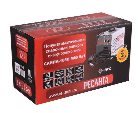 Ресанта САИПА-165C, Макс. сварочный ток: 160 А, - 9