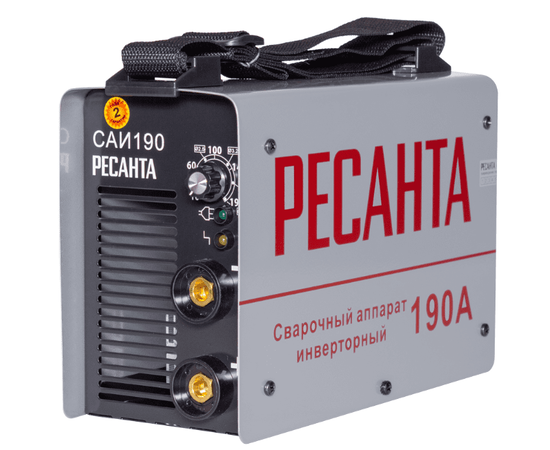 Ресанта САИ 190, Макс. сварочный ток: 190 А