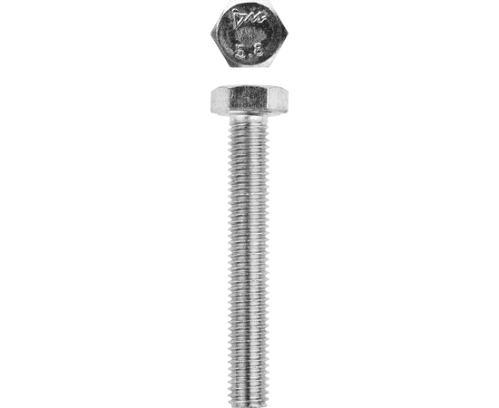 Болты Зубр М10 55 мм с шестигранной головкой коробка, Длина (мм): 55