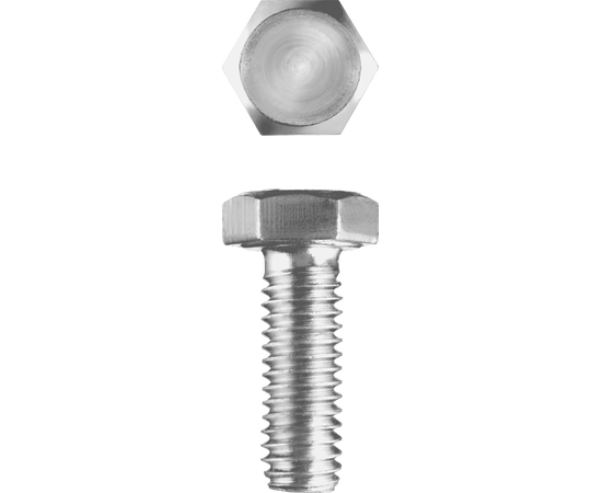 Болты Зубр М20 70 мм с шестигранной головкой коробка, Длина (мм): 70