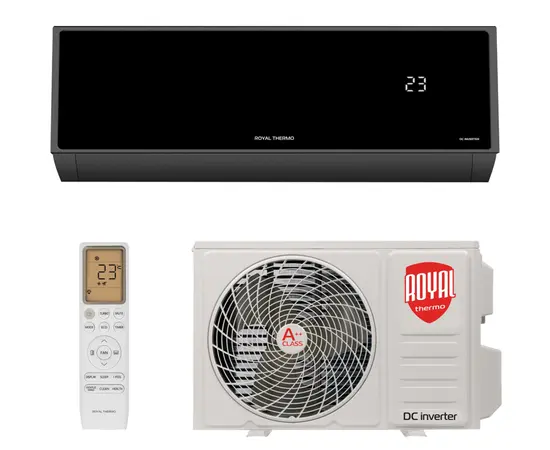 Royal Thermo RTBI-12HN8/black, Рекомендуемая площадь и мощность: 30 м² - 3 кВт, Цвет: Чёрный