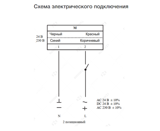 SAFA 1-08 ST NO 8Nm 24VAC/DC, - 5