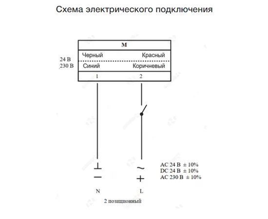 SAFA 2-05 ST NO 5Nm 230VAC, Возвратная пружина: Да, Момент вращения (Нм): 5, - 7
