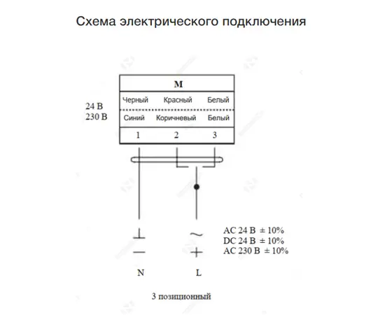 SASA 1-10 S NC 10Nm 24VAC/DC, Возвратная пружина: Нет, Момент вращения (Нм): 10, - 5