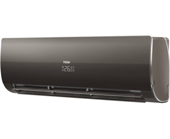 Haier HSU-18HFF103/R3-B, Рекомендуемая площадь и мощность: 50 м² - 5 кВт, Тип кондиционера: Неинверторный, Цвет: Чёрный, - 8