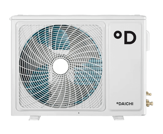 Daichi UNI25AVQS1R/UNI25FVS1R, Рекомендуемая площадь и мощность: 25 м² - 2,5 кВт, - 5