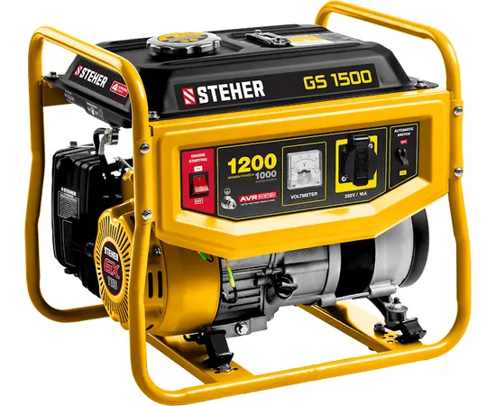 Steher GS-1500, Макс. мощность: 1,2 кВт