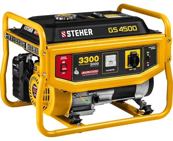 Steher GS-4500, Макс. мощность: 3,3 кВт