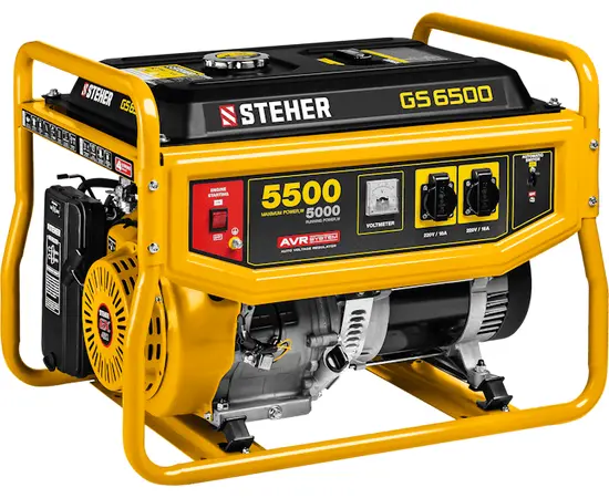 Steher GS-6500, Макс. мощность: 5,5 кВт