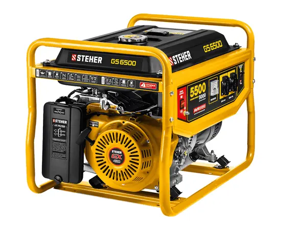 Steher GS-6500, Макс. мощность: 5,5 кВт, - 6