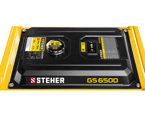 Steher GS-6500, Макс. мощность: 5,5 кВт, - 9