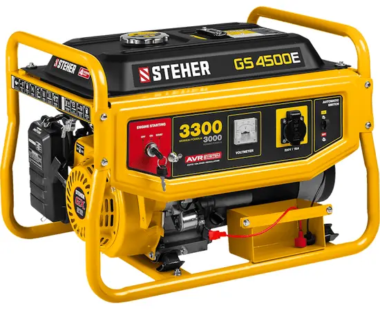 Steher GS-4500Е, Макс. мощность: 3,3 кВт
