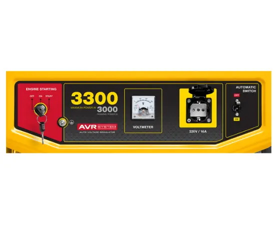 Steher GS-4500Е, Макс. мощность: 3,3 кВт, - 10