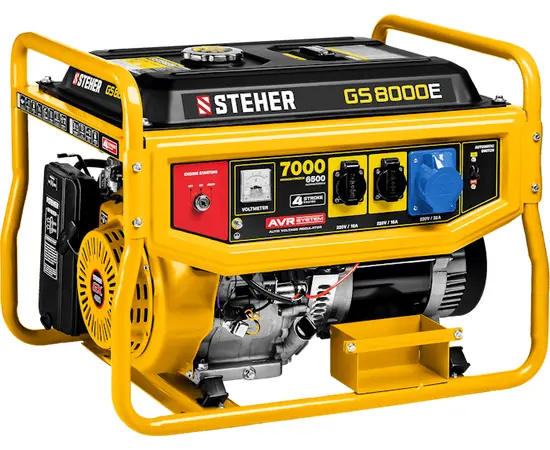 Steher GS-8000Е, Макс. мощность: 7 кВт