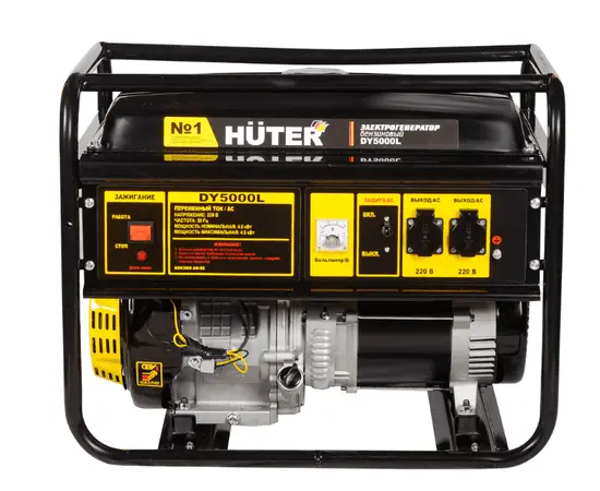 Huter DY5000L, Макс. мощность: 4,5 кВт, - 2