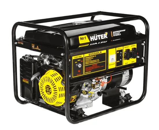 Huter DY6500LX, Макс. мощность: 5,5 кВт, - 2 Huter DY6500LX, Макс. мощность: 5,5 кВт, - 2