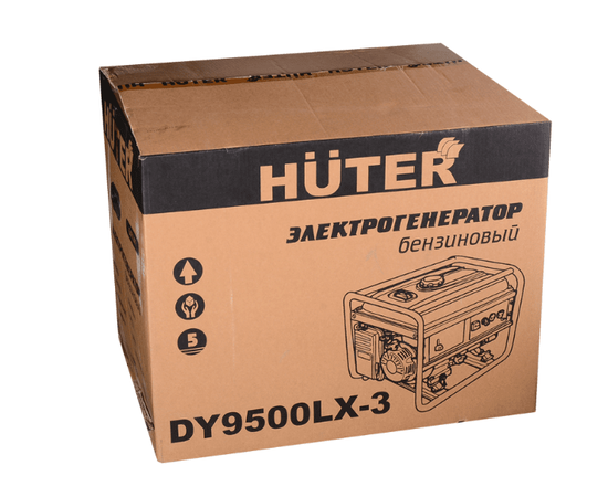 Huter DY9500LX-3, Макс. мощность: 8 кВт, - 11