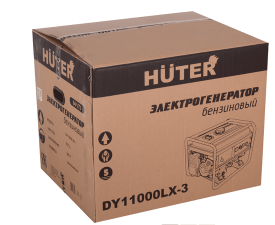 Huter DY11000LX-3, Макс. мощность: 9 кВт, - 5