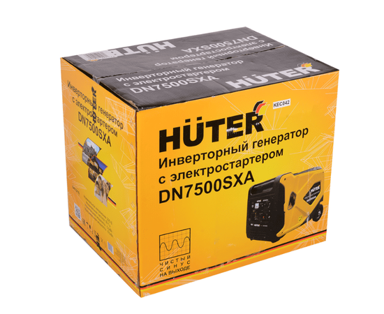 Huter DN7500SXA, Макс. мощность: 6,5 кВт, - 7