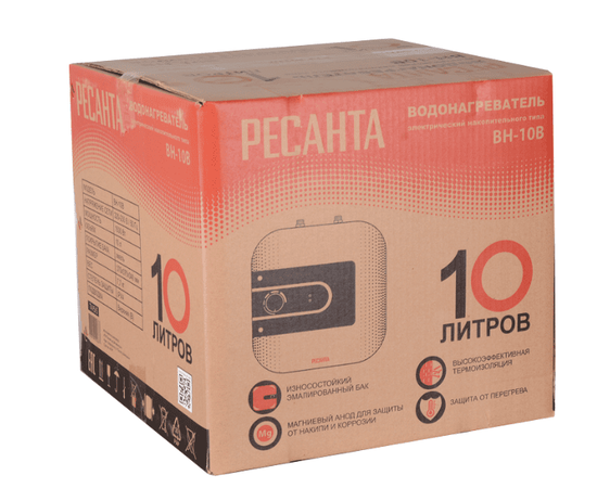 Ресанта ВН-10В, Объем, л: 10, Подключение: Верхнее, - 7