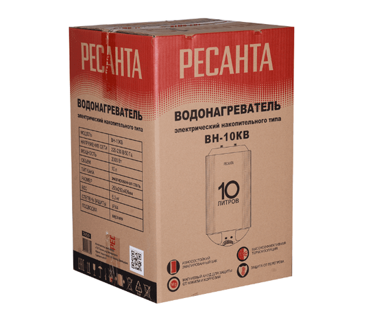 Ресанта ВН-10КВ, Объем, л: 10, Подключение: Верхнее, - 9