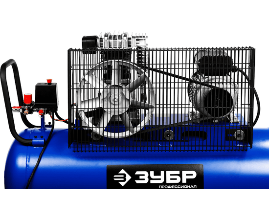 Зубр ЗКПМ-440-100-Р-2.2, Макс. производительность (л/мин): 440, Объем ресивера (л): 100, - 5