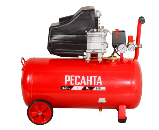 Ресанта КП-50/300М, Макс. производительность (л/мин): 300, Объем ресивера (л): 50, - 3