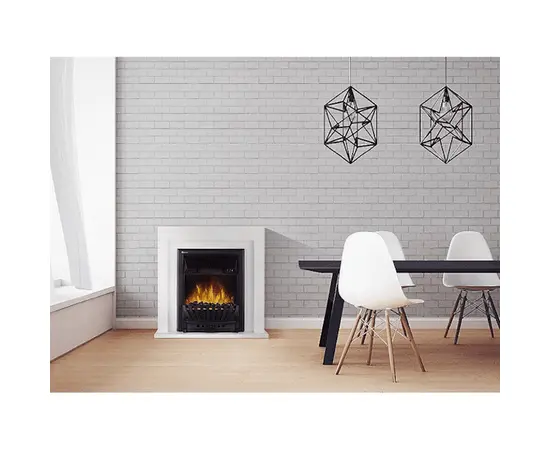 Каминокомплект: Очаг Electrolux EFP/P-1020LS,портал Simple Classic белый, Цвет: Белый, - 3 Каминокомплект: Очаг Electrolux EFP/P-1020LS,портал Simple Classic белый, Цвет: Белый, - 3