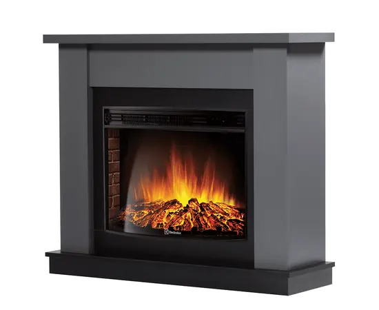 Каминокомплект: Очаг Electrolux EFP/P-2720RLS, портал Canto 25 графит, Цвет: Графит, - 3 Каминокомплект: Очаг Electrolux EFP/P-2720RLS, портал Canto 25 графит, Цвет: Графит, - 3