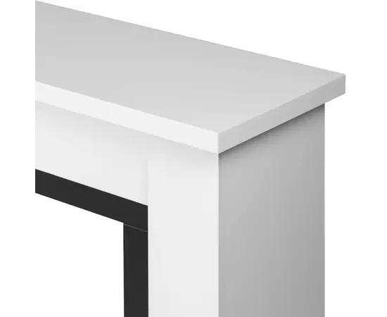 Каминокомплект: Очаг Electrolux Infinity EFP/P-1600ULS, портал Canto Long белый с черным, Цвет: Белый, - 4 Каминокомплект: Очаг Electrolux Infinity EFP/P-1600ULS, портал Canto Long белый с черным, Цвет: Белый, - 4