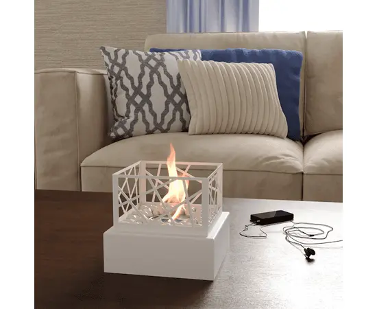 Firelight BFP-T185BFB Bonfire White, Цвет: Белый, - 5