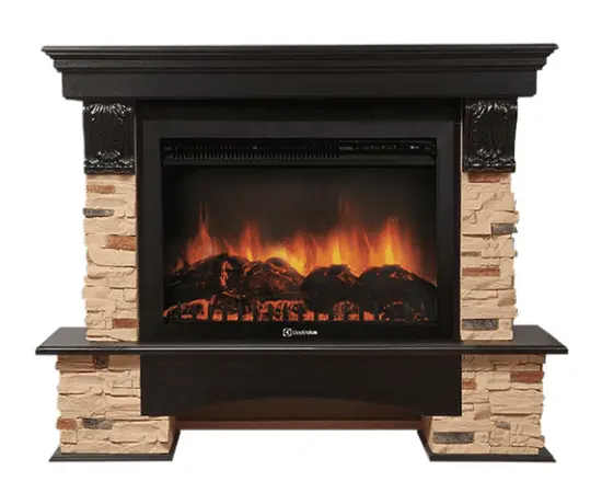 Firelight Pietra 26/30S камень сланец натуральный, шпон темный дуб