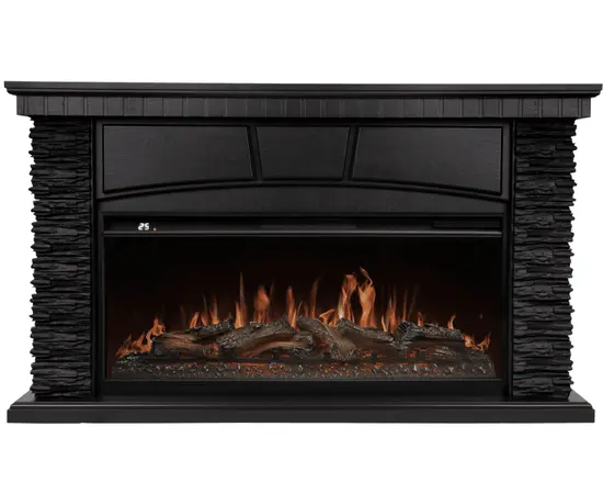 Firelight Porto 42/40/36 камень черный шпон венге, - 2 Firelight Porto 42/40/36 камень черный шпон венге, - 2