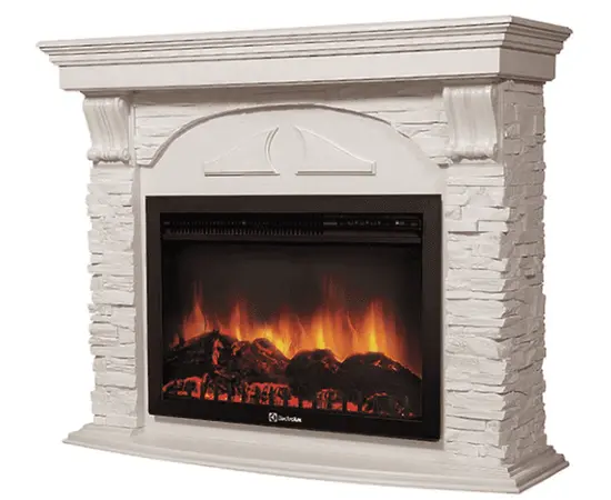 Firelight Torre 25S камень белый, шпон белёный дуб, - 2 Firelight Torre 25S камень белый, шпон белёный дуб, - 2