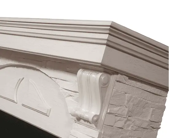 Firelight Torre 25S камень белый, шпон белёный дуб, - 3 Firelight Torre 25S камень белый, шпон белёный дуб, - 3