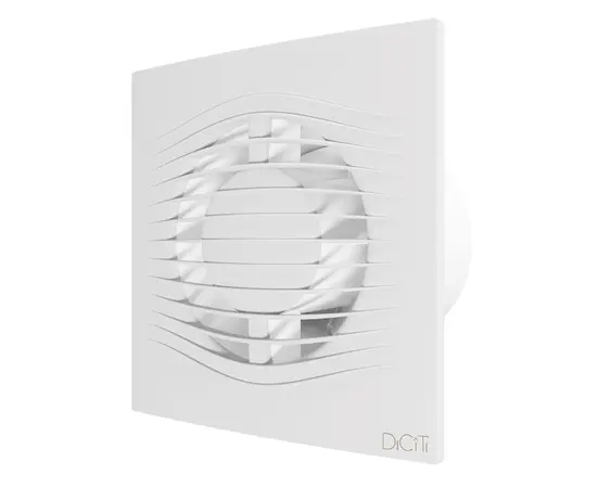 Diciti Slim 4C Matt white, Диаметр: 100 мм, Цвет: Матовый белый, Управление: Выключатель, Датчик влажности, таймер и фотодатчик: Нет, - 2 Diciti Slim 4C Matt white, Диаметр: 100 мм, Цвет: Матовый белый, Управление: Выключатель, Датчик влажности, таймер и фотодатчик: Нет, - 2