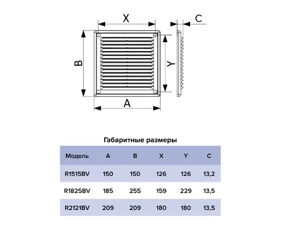 Era R1515BV, Типоразмер (мм): 150х150, - 5 Era R1515BV, Типоразмер (мм): 150х150, - 5