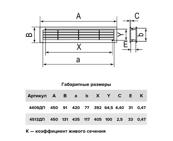 Era 4513ДП Beige, Типоразмер (мм): 432х117, Цвет: Бежевый, - 5