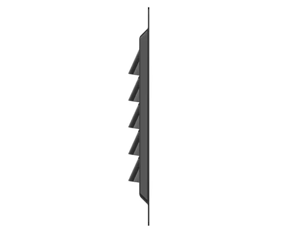 Era 1212МЭ Black, Типоразмер (мм): 125х125, Цвет: Чёрный, - 3