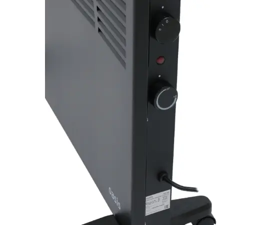 Oasis KM-20B, Мощность: 2 кВт, Цвет: Чёрный, - 5