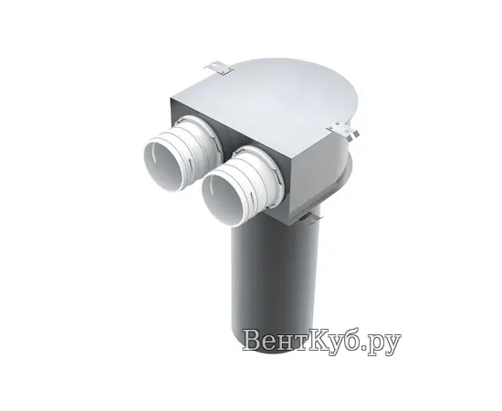 Адаптер решетки BlauFast RPZ 125/63х2 M Адаптер решетки BlauFast RPZ 125/63х2 M