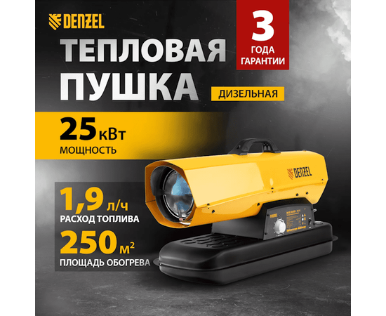 Denzel DHG-25i, Мощность: 25 кВт, - 2