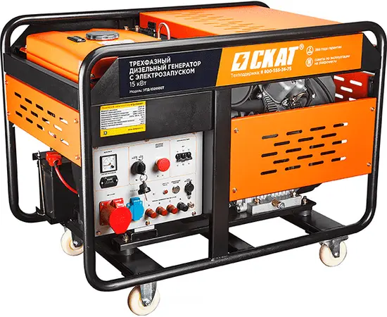 Скат УГД-15000EТ PROFF, Макс. мощность: 16 кВт Скат УГД-15000EТ PROFF, Макс. мощность: 16 кВт