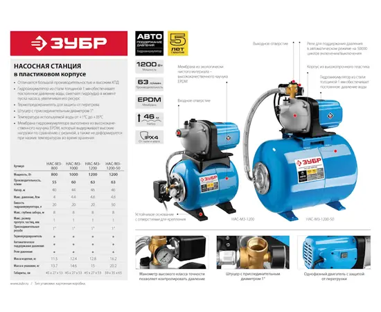 Зубр НАС-М3-1200-50, - 10