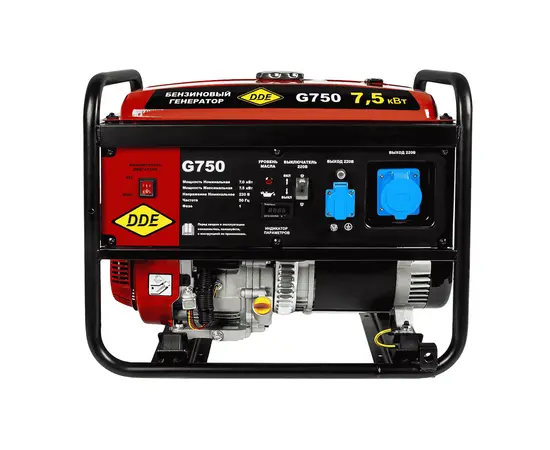 DDE G750, Макс. мощность: 7,5 кВт, - 2